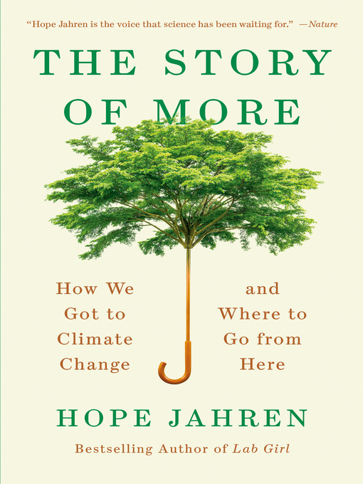 Title details for The Story of More by Hope Jahren - Wait list